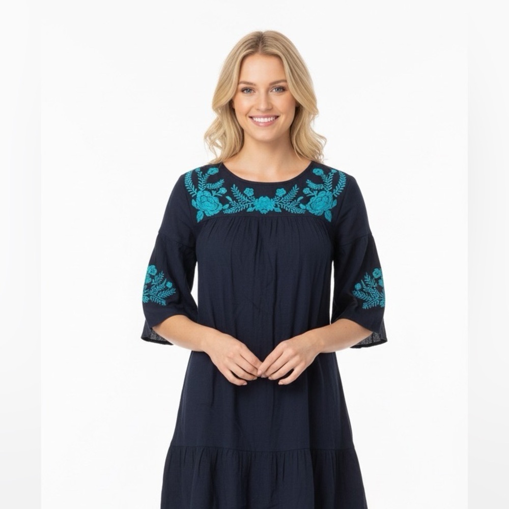 LOFT blue dress size xsmall - Picture 1 of 8
